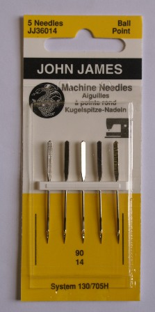 Ball Point Needles size 14/90 - Click Image to Close